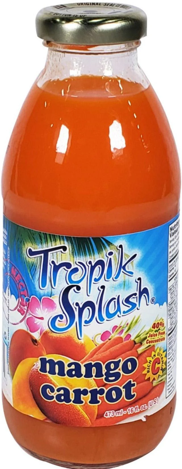 Tropik Splash Mango Carrot 473ML